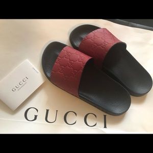 Authentic Gucci slides